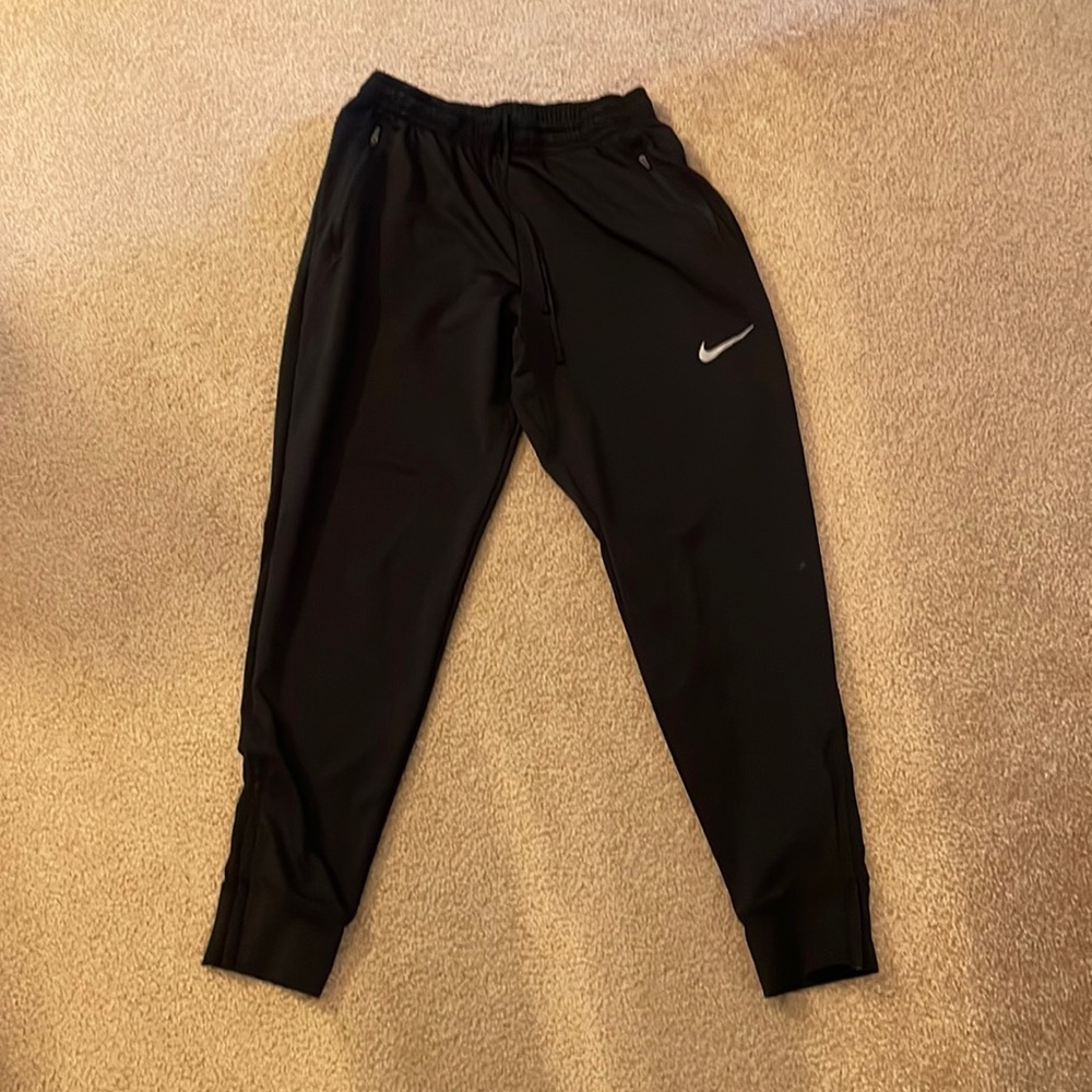 Black Nike joggers